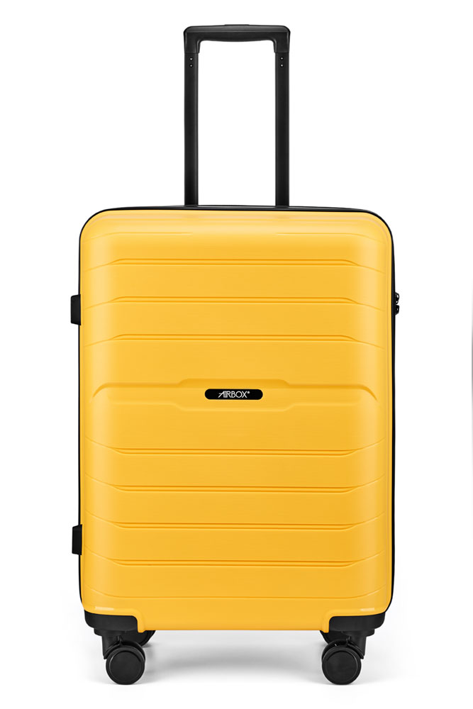 Hård resväska - AIRBOX AZ13 (M) 65 Sunburst Yellow - 4