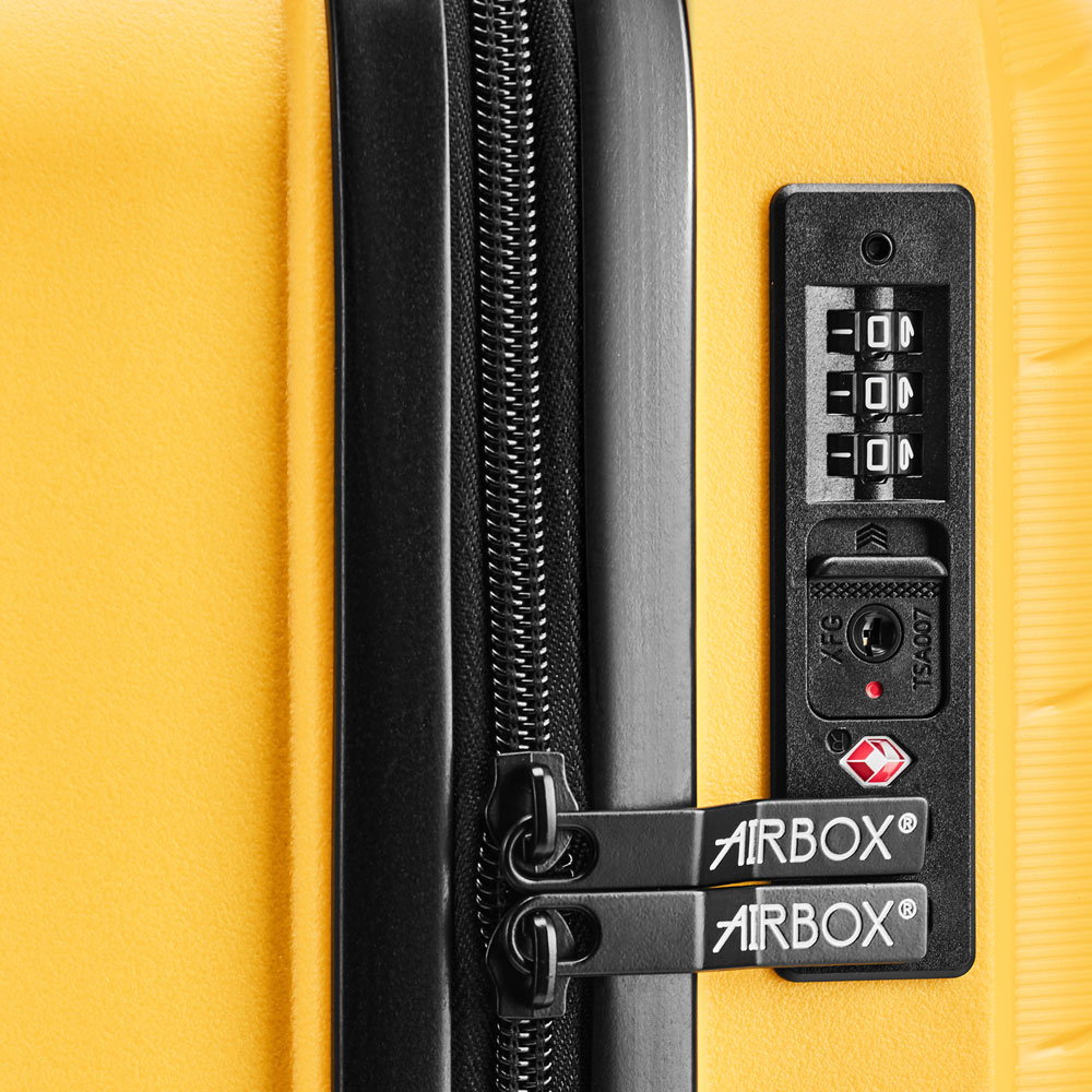 Hård kabinväska - AIRBOX AZ13 (S) 55 Sunburst Yellow - 7