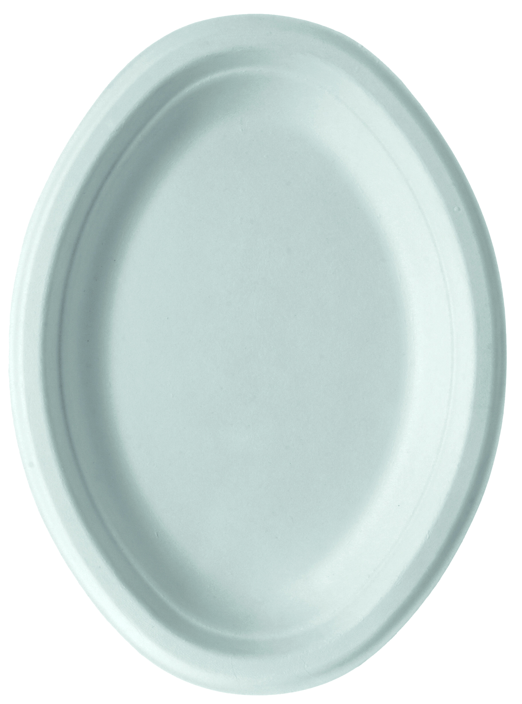 Plate OVAL 254x190 mm 500 pcs/case