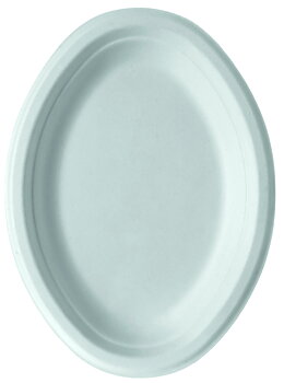 Plate OVAL 254x190 mm 500 pcs/case