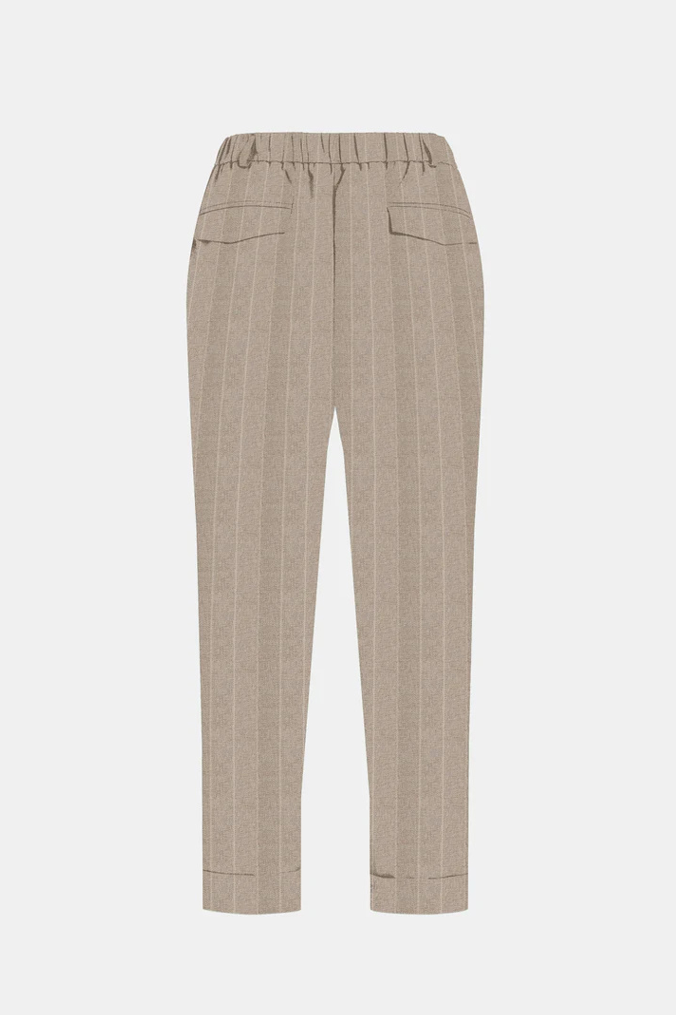 PENN&INK Trousers Taupe - 2