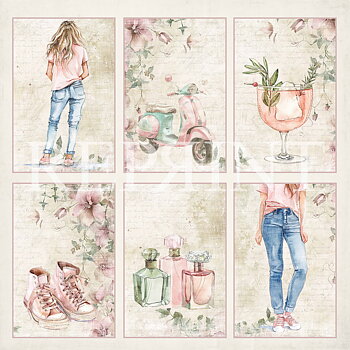  Reprint Girly collection - Cards