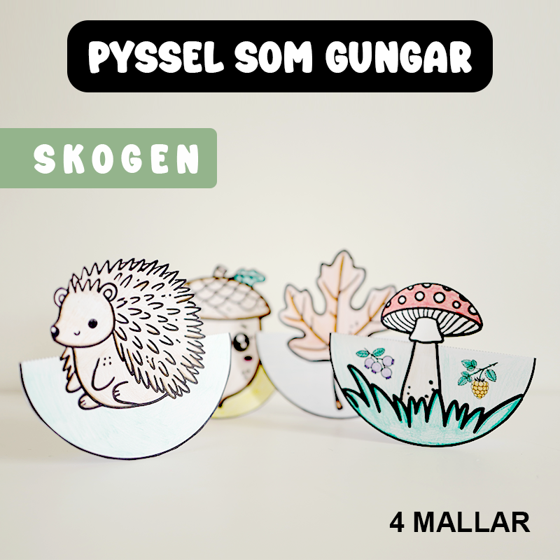 Höstpyssel som gungar