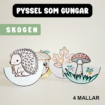 Höstpyssel som gungar