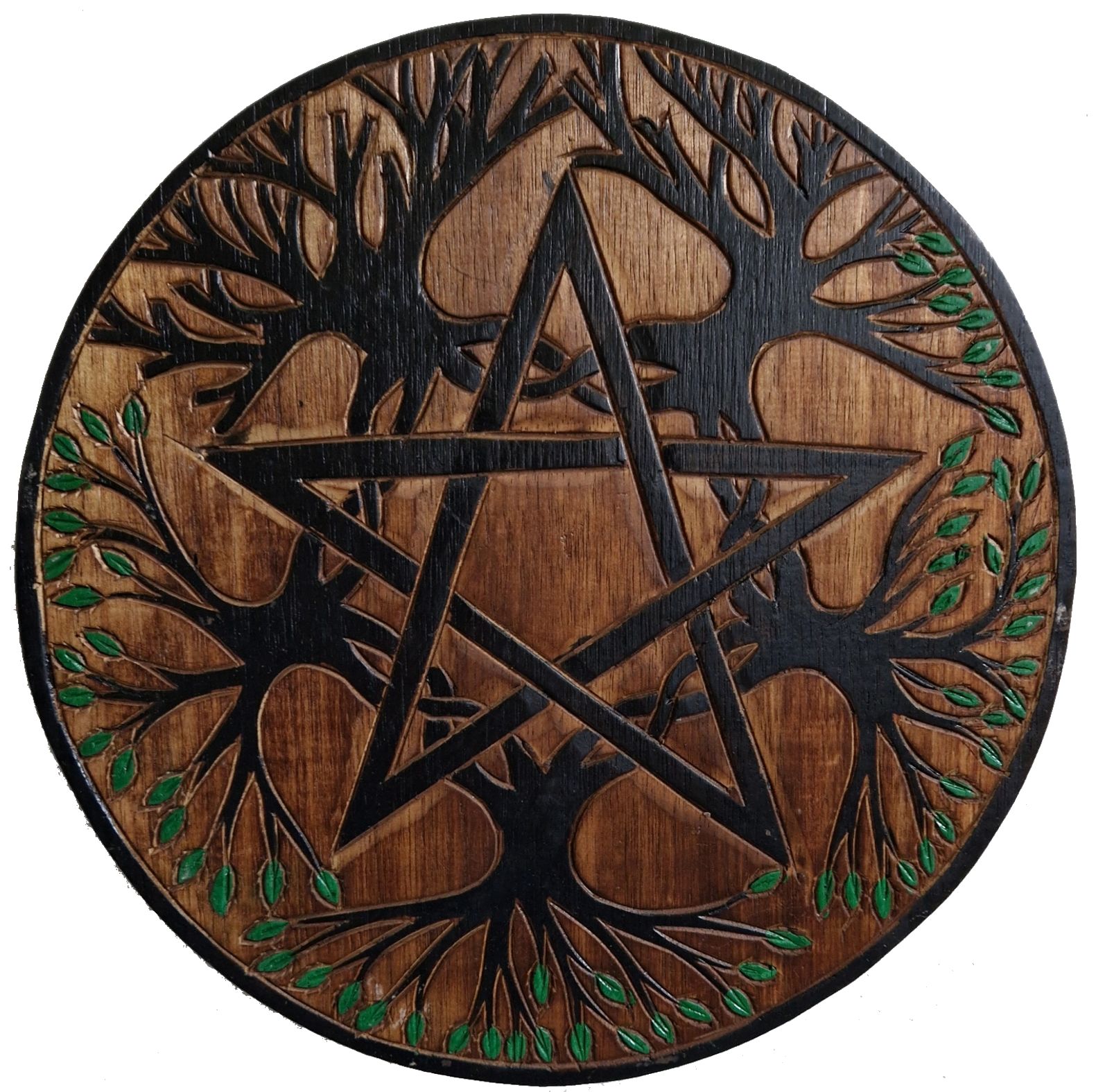 Livets Träd - Pentagram - Väggdekoration