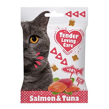 Duvo+ Kattgodis TLC Soft Snack Salmon and Tuna 50 Gram