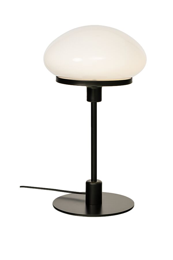 Bordlampa New August Stor Vit/Svart - Aneta