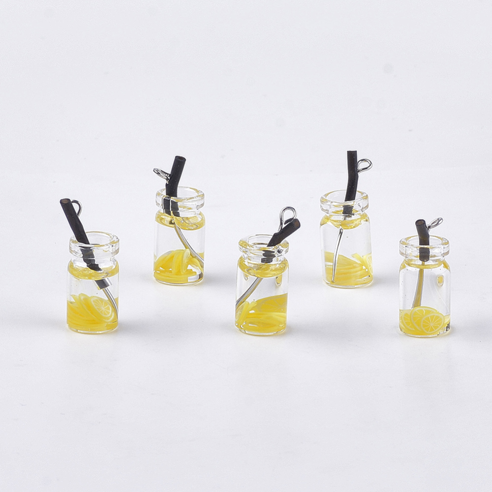 Berlock - Drink 3D, Resin Lemon  Fruit   