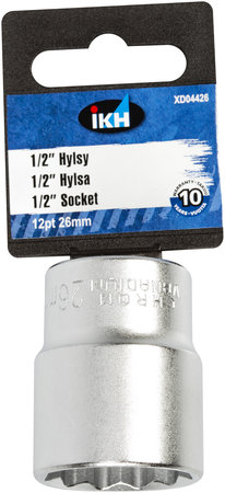 Hylsa 1/2 26mm 12-kant - 2