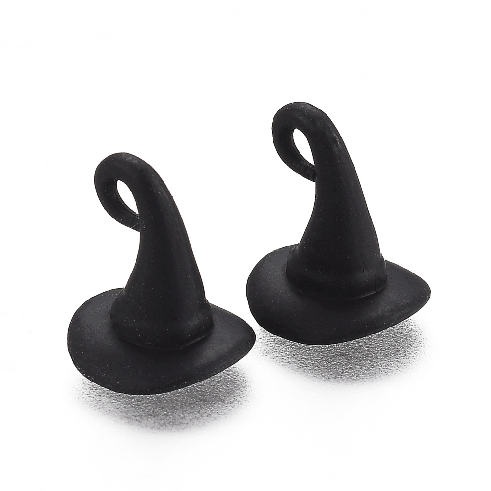 Charm   Witch hat halloween, black