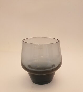 Whiskytumbler gråblå