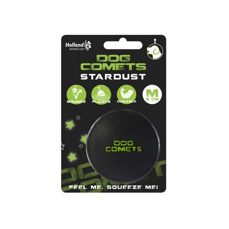 Hundleksak Dog Comets Stardust Gummiboll Grön/Svart Ø 6cm