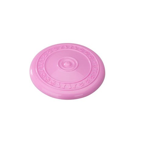 Hundleksak Gummi Frisbee Arom Jordgubbe Rosa Ø 23cm