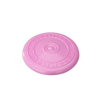 Hundleksak Gummi Frisbee Arom Jordgubbe Rosa Ø 23cm