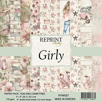 Reprint 20,3x20,3 -Girly Collection 