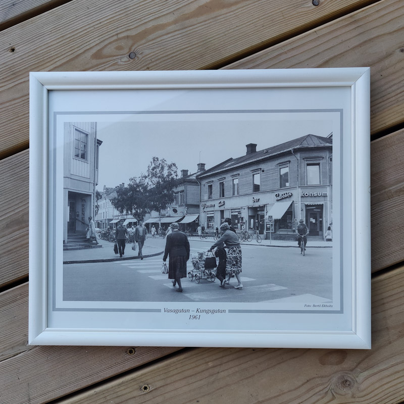 Vasagatan - Kungsgtan Umeå 1961