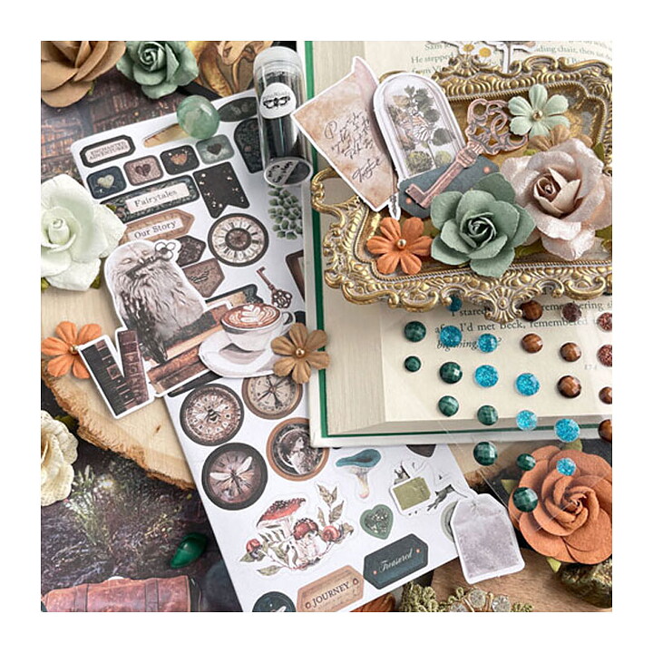 Prima Paper Flowers Nature Academia - Enchanted Hill