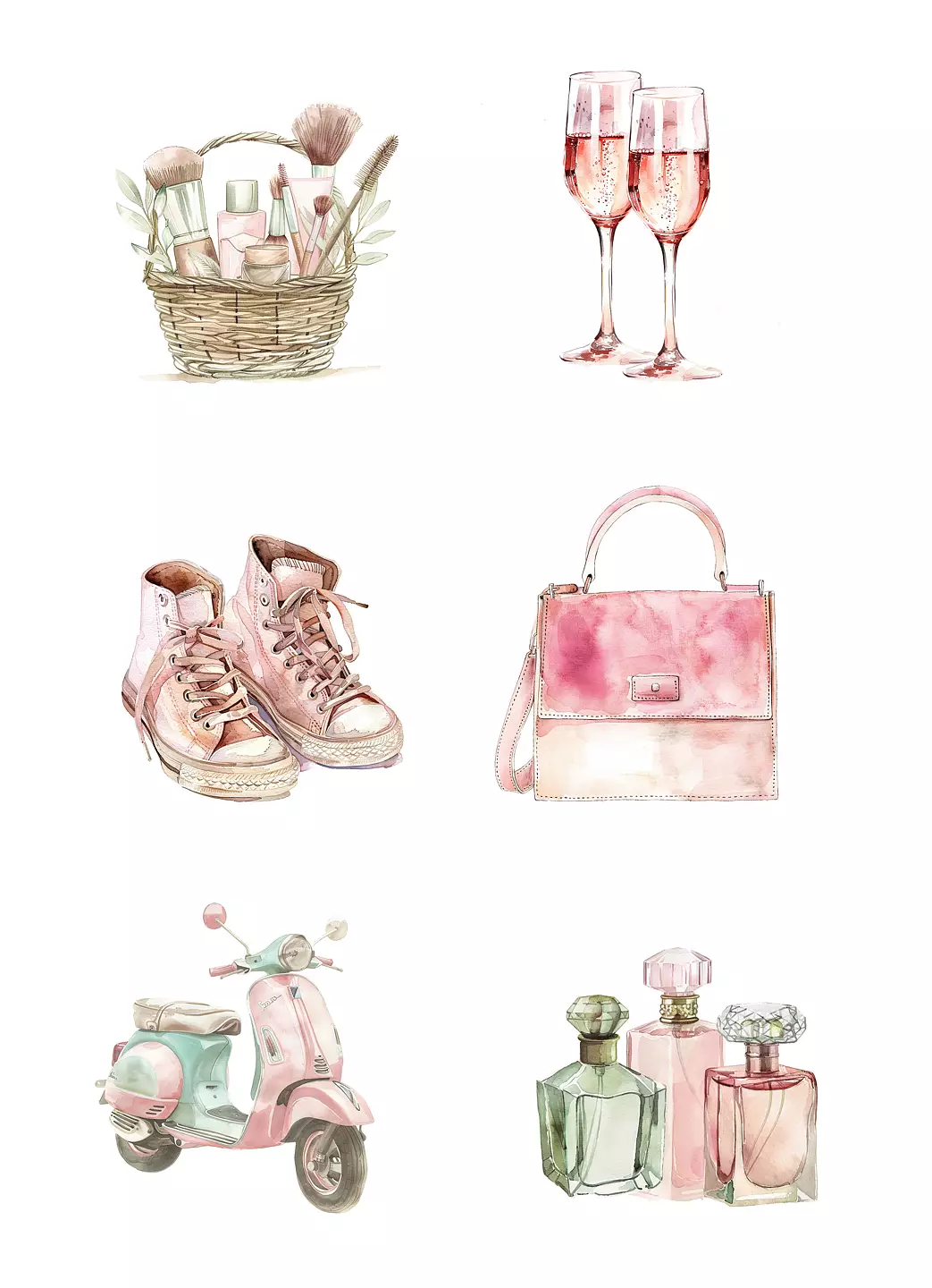 Reprint Klippark  A4 0116 -Girly