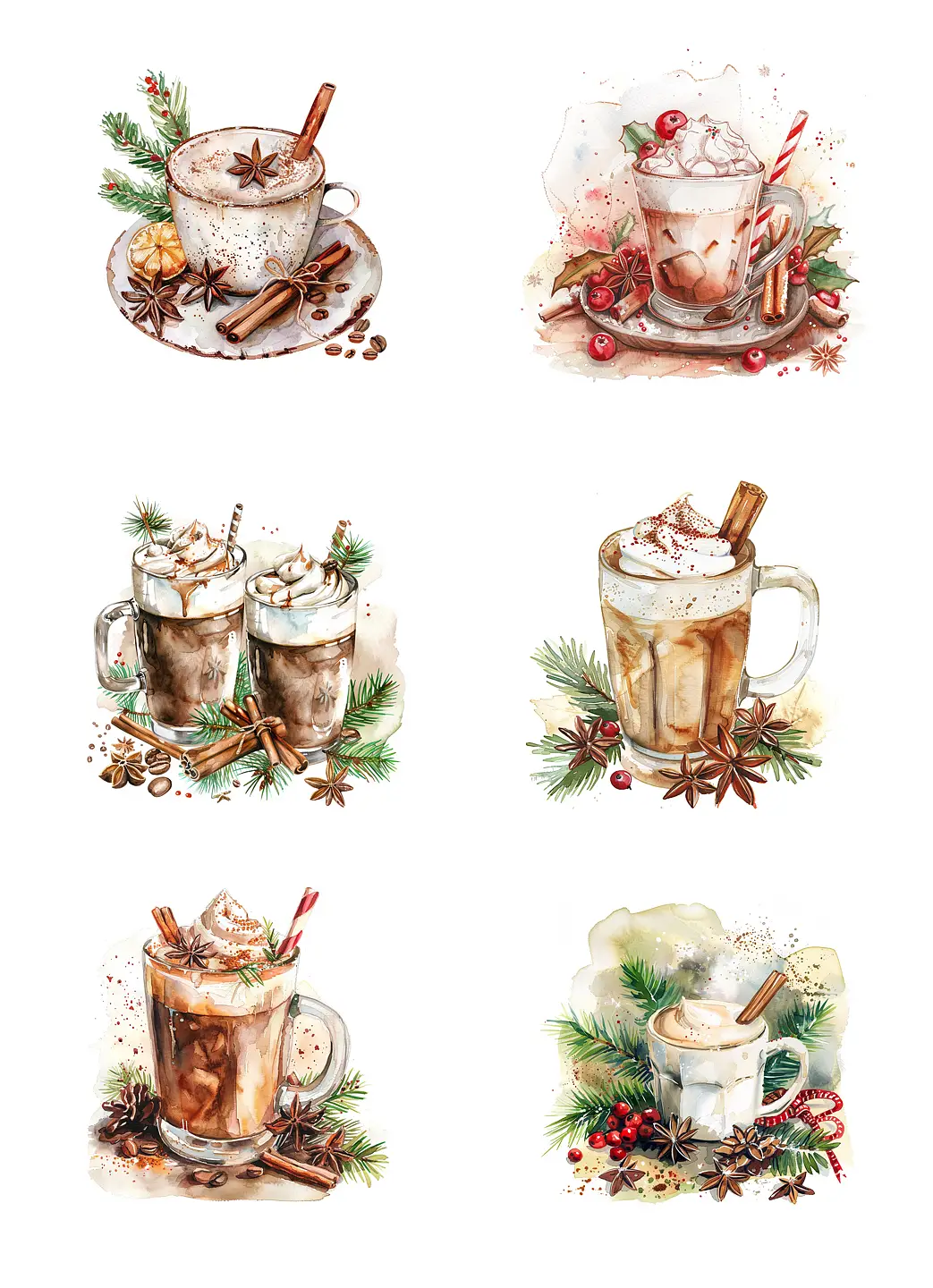 Reprint Klippark  A4 0118 -Christmas Coffe 