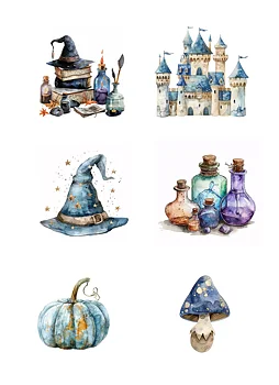 Reprint Klippark  A4 0124 -Wizard