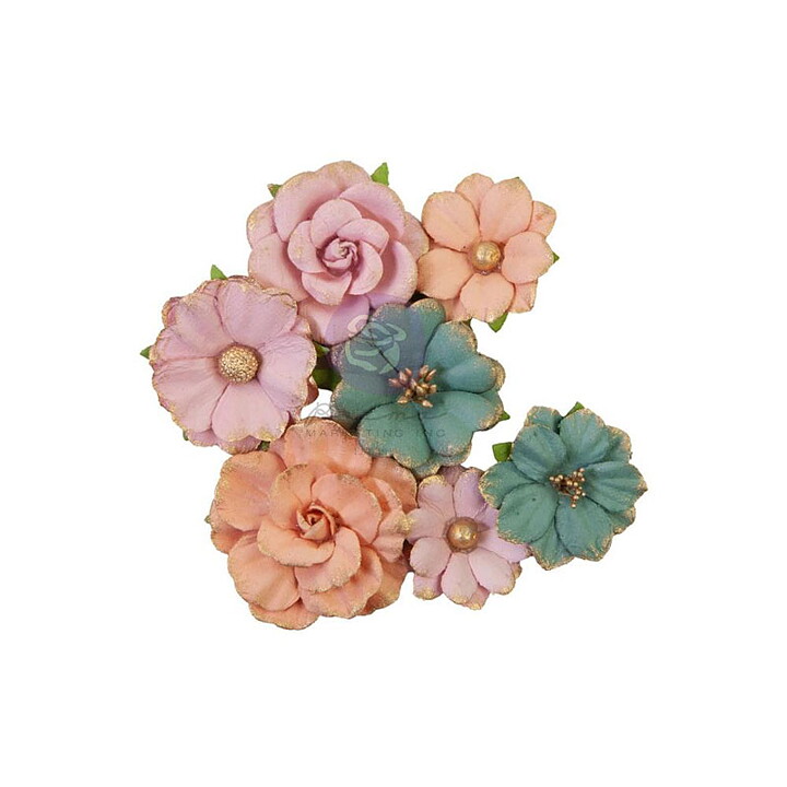 Prima Paper Flowers Indigo - Powerful
