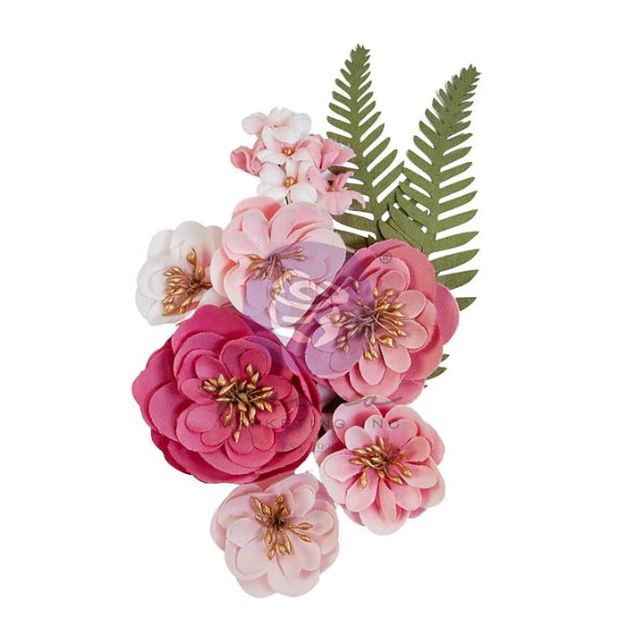 Prima Paper Flowers Postcards From Paradise - May Flowers