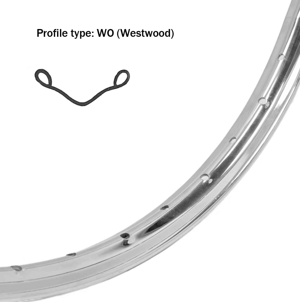 Fälg 24″ WO-modell (Westwood)  Stål/Rå  Italcerchio - 3