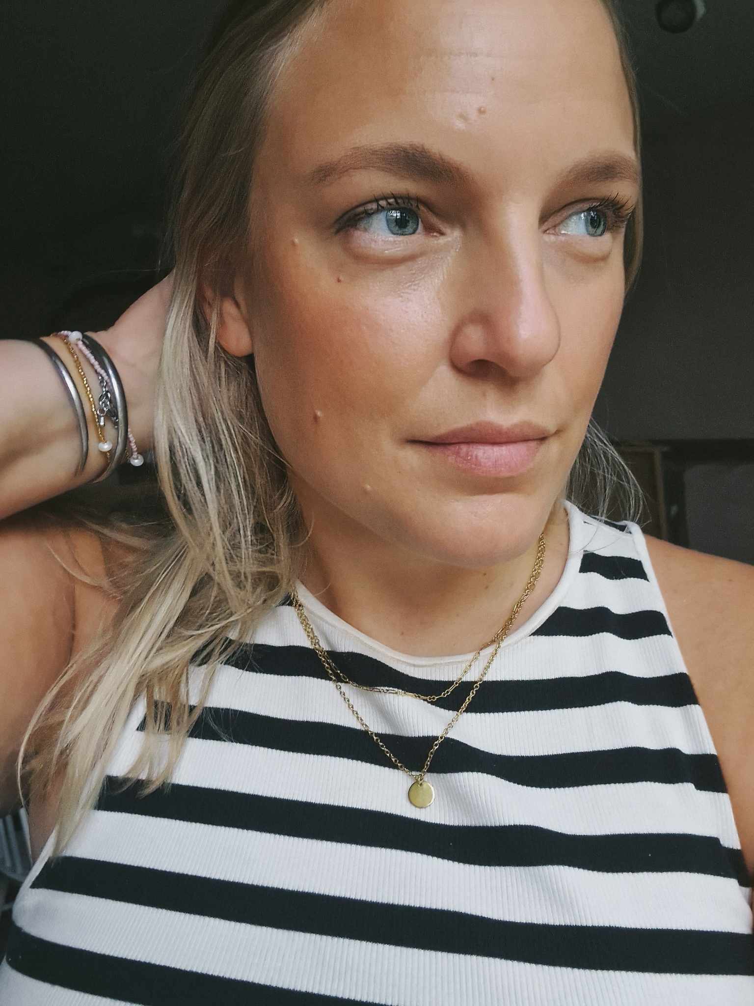 Neckless "Linnéa", gold color