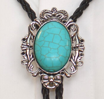 Bolotie CROWN FRAME EGGSHELL TURQOUI