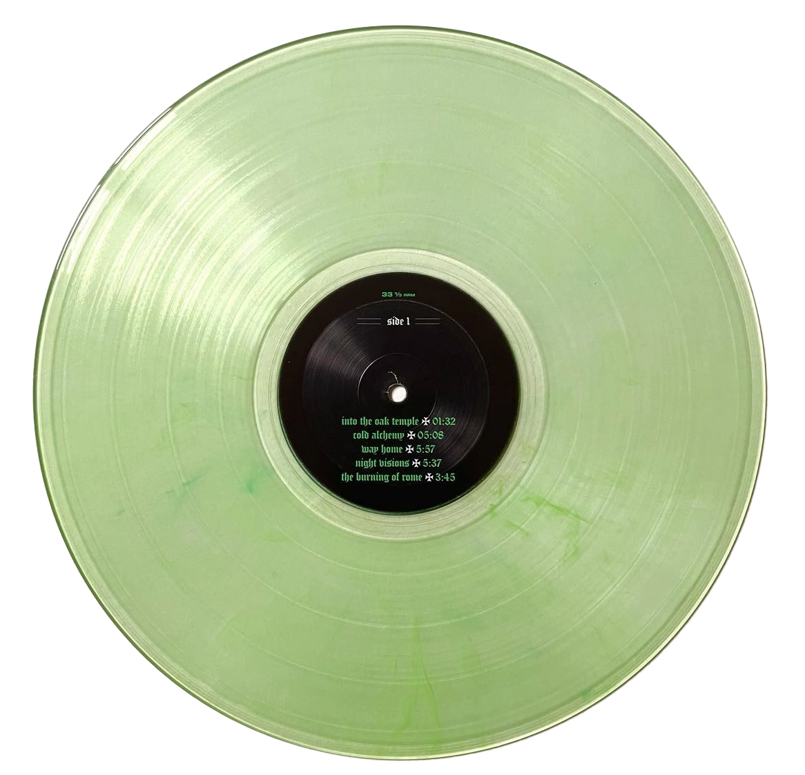 EYES OF THE OAK - Neolithic Stone Dagger (GREEN) LP - 2