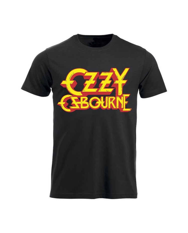 Ozzy Osbourne Logo Yellow Black T-Shirt