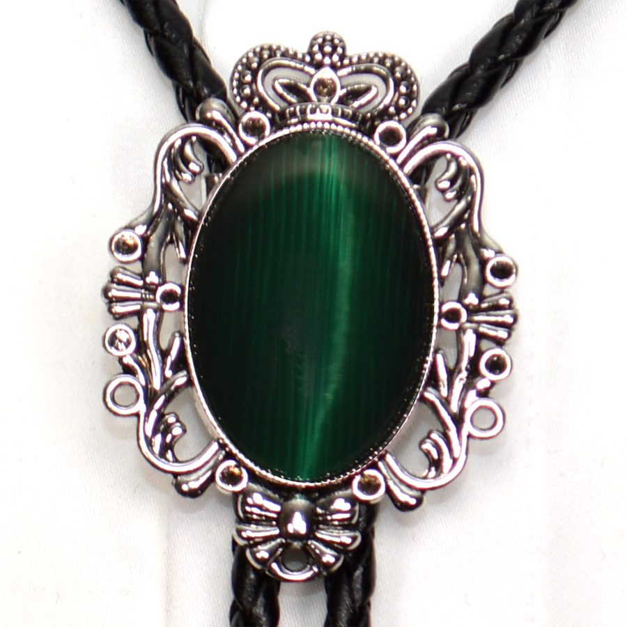 Bolotie CROWN FRAME DARK GREEN 
