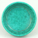 Wilhelm Kåge (Argenta 1959) Green Bowl with Silver Decor 9 cm
