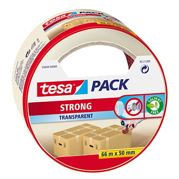 PACKTEJP 50MM 66M TRANS 5044