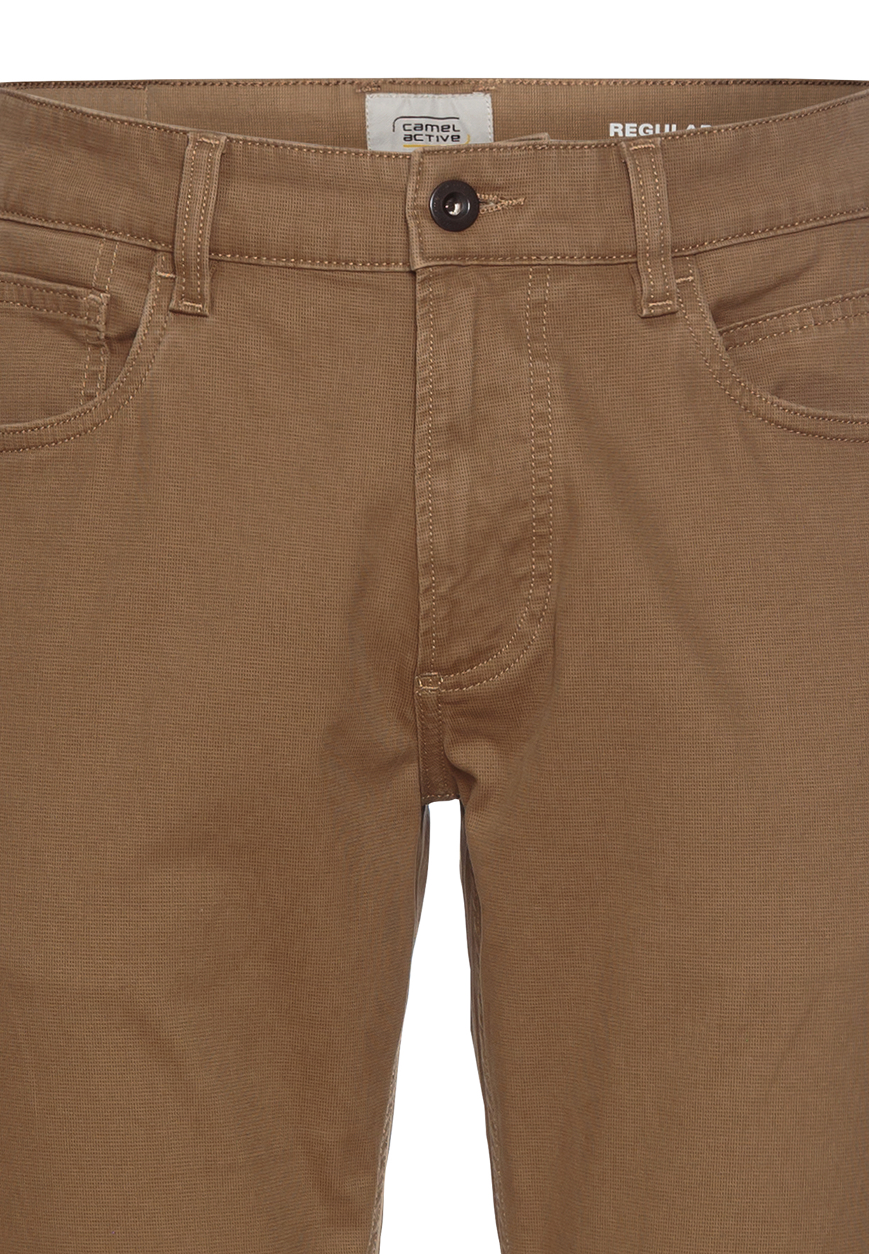 Chinos 5-Pocket Houston brun från camel active  - 2