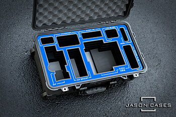 Jason Cases Wheeled Case Arri Alexa Mini case COMPACT (Arri plates)