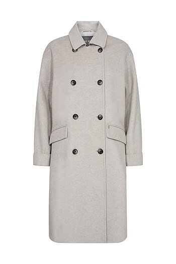 Mos Mosh - MMVenice Wool Coat Ecru