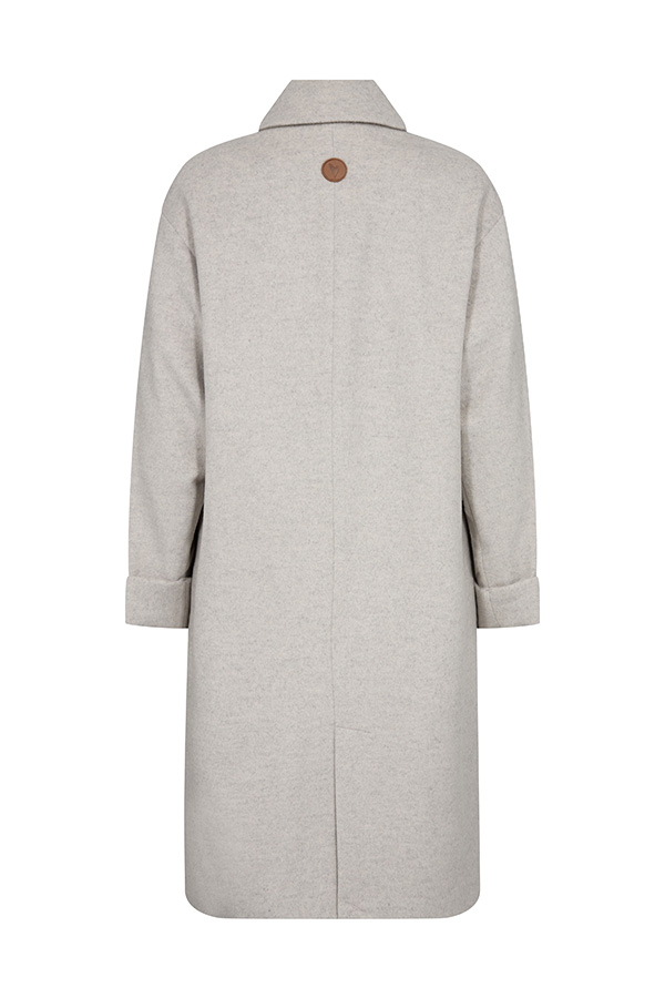 Mos Mosh - MMVenice Wool Coat Ecru - 3