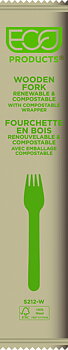 Fork Birchwood, wrapped ,160 mm 500 pcs/case