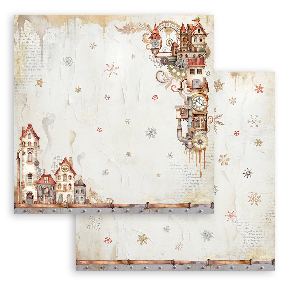 Stamperia - Gear up for Christmas - Cozy Houses
