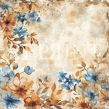 Reprint  0656 Fall 12x12 -Flower Corner