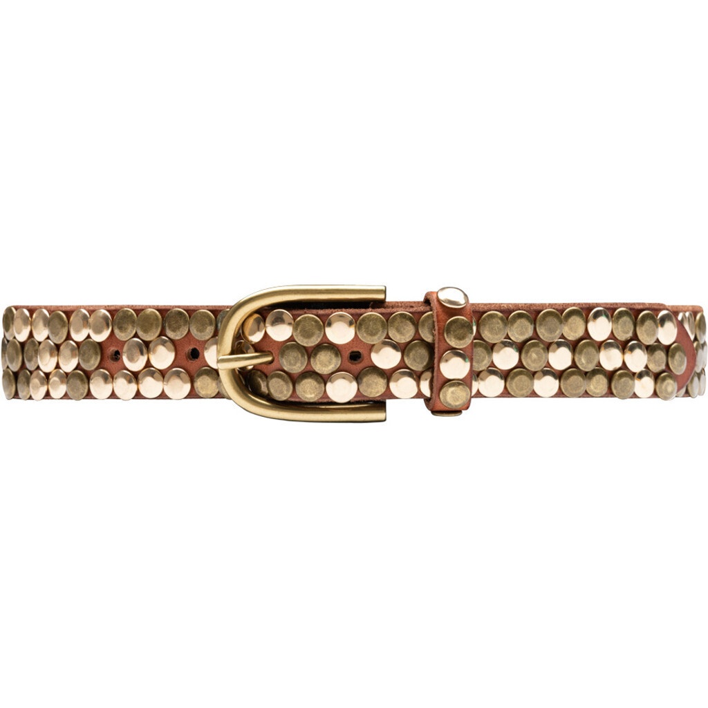 Depeche - Jeans Belt Congac / Brass