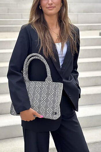 Depeche - Shopper Black Printed