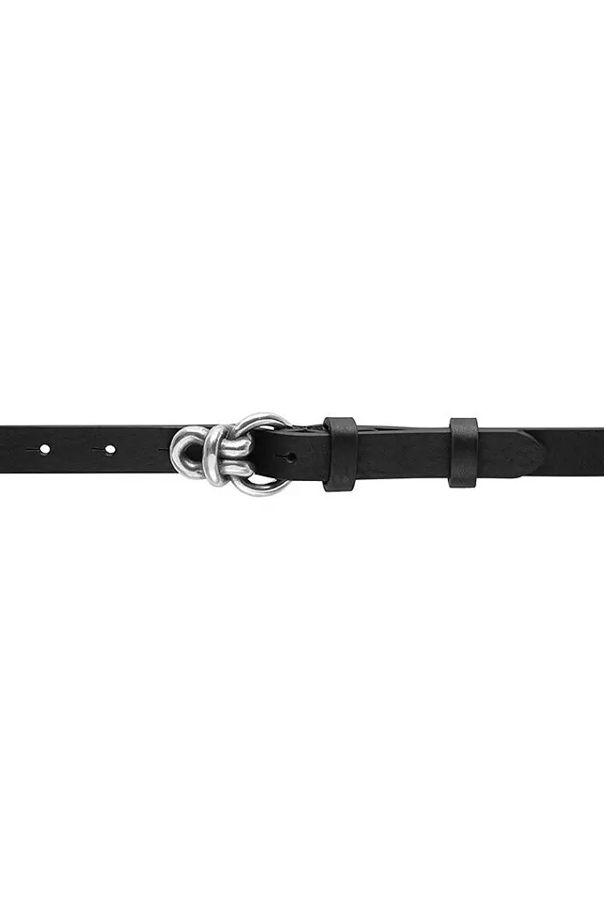 Depeche - Narrow Belt Black / Silver - 3