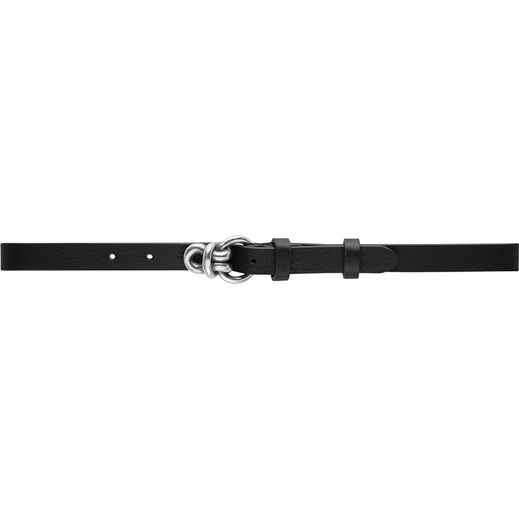 Depeche - Narrow Belt Black / Silver