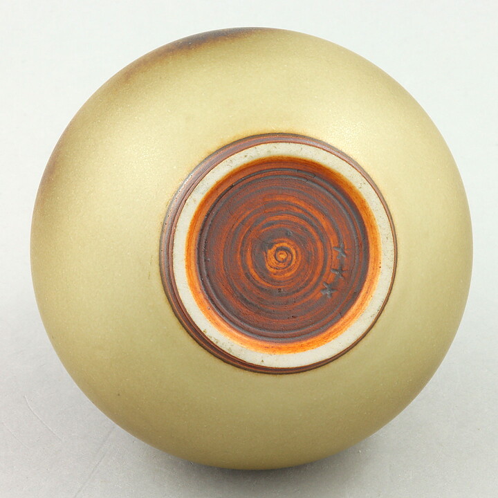 グナー・ニールンド  球状のアールデコ調のベース  10cm  1932年