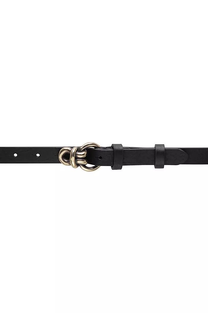Depeche - Narrow Belt Black / Guld - 5