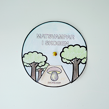 Höstpyssel - Snurra fram svampar