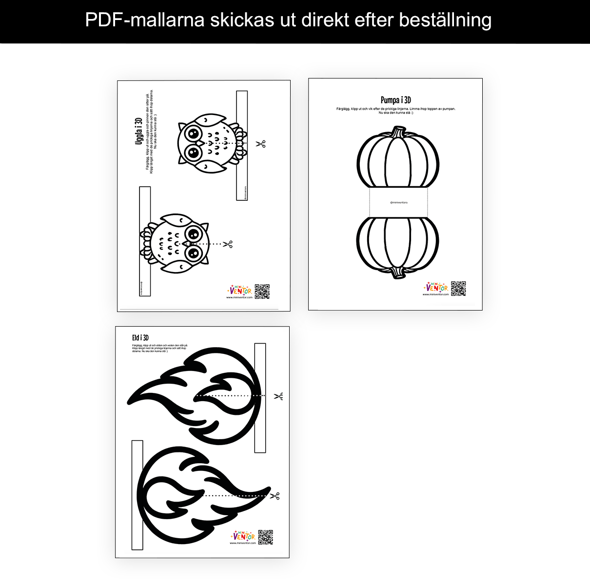 Pumpa | Eld | Uggla i 3D - 6