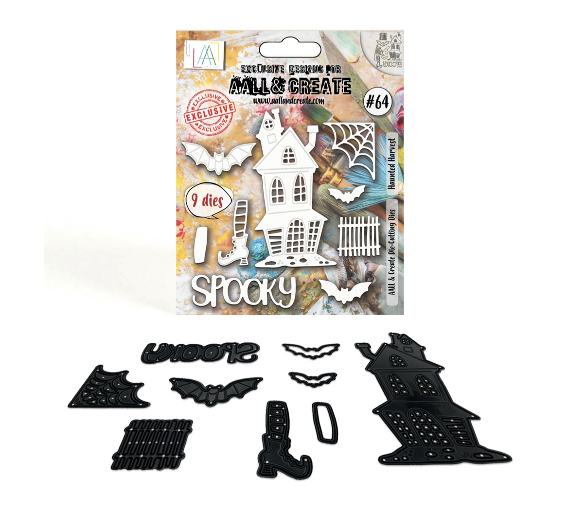 AALL and Create #64 Haunted Harvest Cutting Dies 